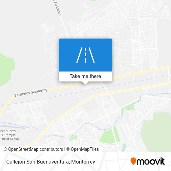 Mapa de Callejón San Buenaventura