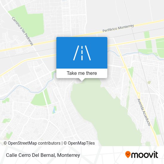 Mapa de Calle Cerro Del Bernal