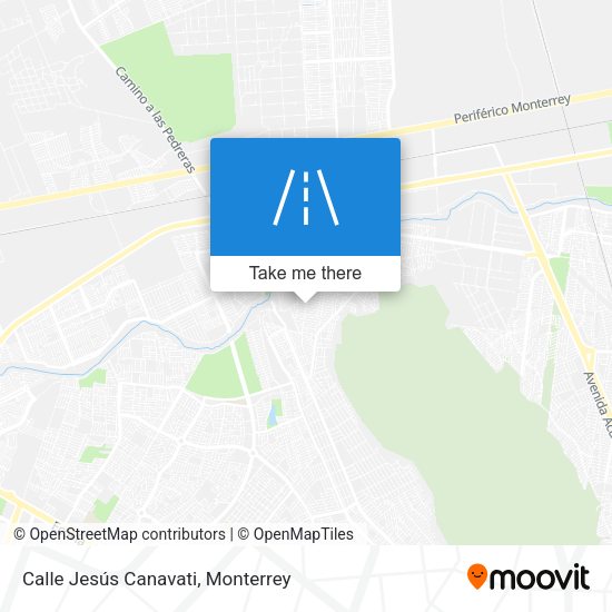 Mapa de Calle Jesús Canavati