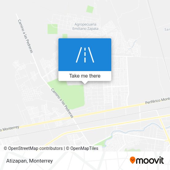 Mapa de Atizapan