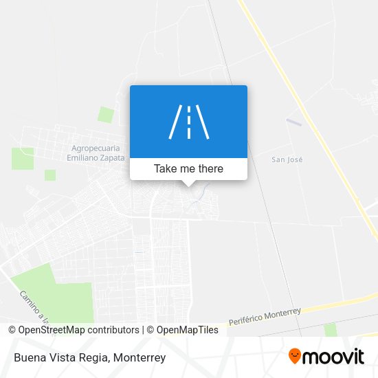 Mapa de Buena Vista Regia