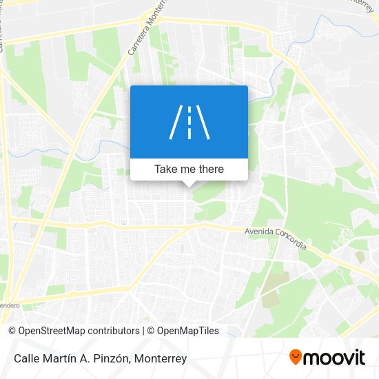 Calle Martín A. Pinzón map