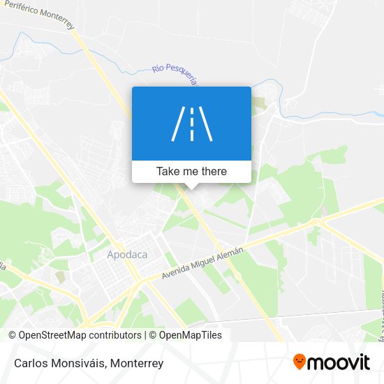 Carlos Monsiváis map