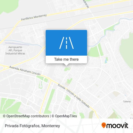 Mapa de Privada Fotógrafos