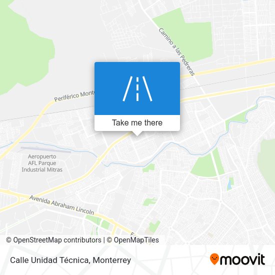 Mapa de Calle Unidad Técnica