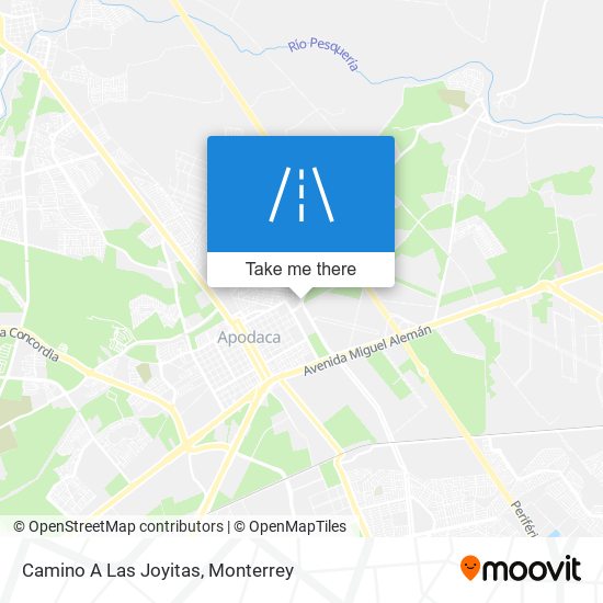 Mapa de Camino A Las Joyitas