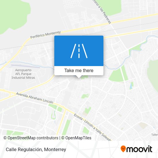 Mapa de Calle Regulación