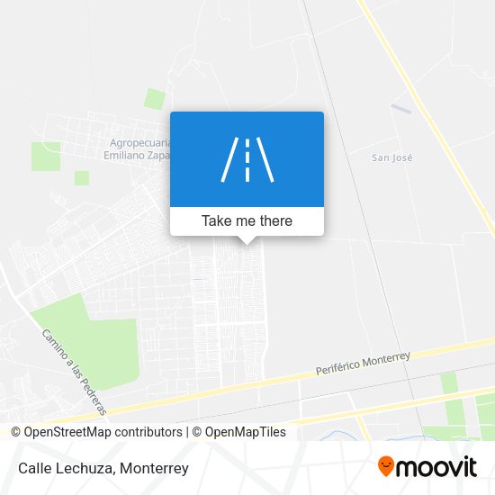 Calle Lechuza map
