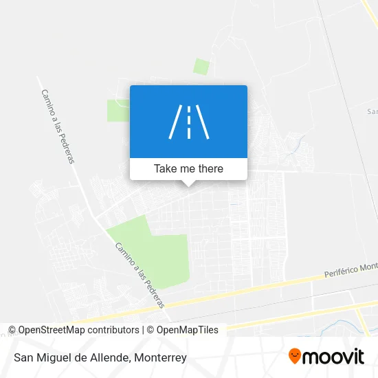 Mapa de San Miguel de Allende