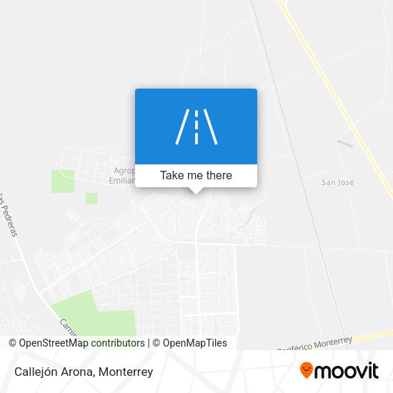 Mapa de Callejón Arona