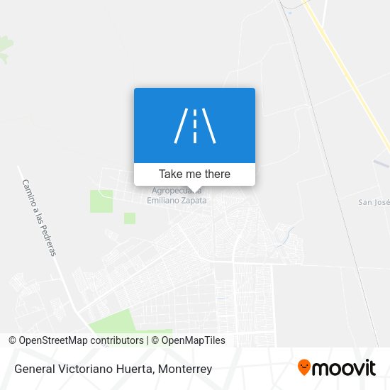 General Victoriano Huerta map