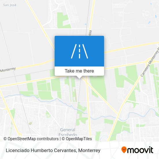 Mapa de Licenciado Humberto Cervantes