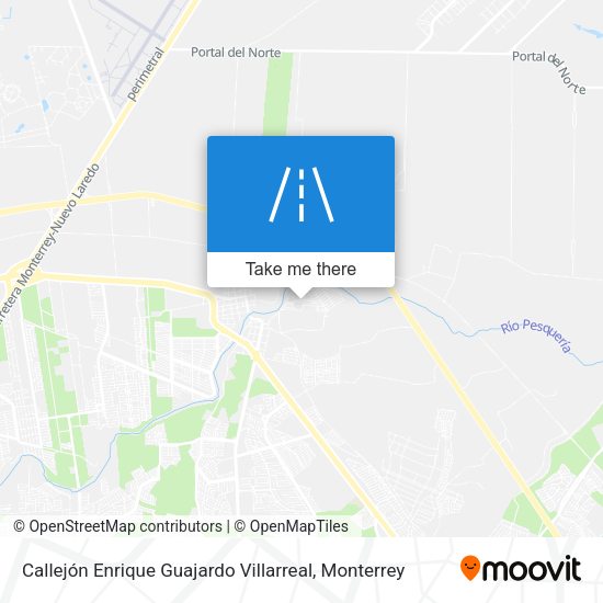 Callejón Enrique Guajardo Villarreal map