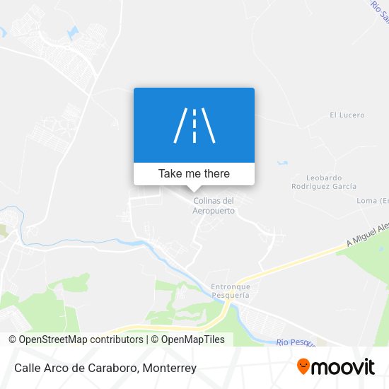 Calle Arco de Caraboro map