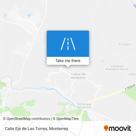 Calle Eje de Las Torres map