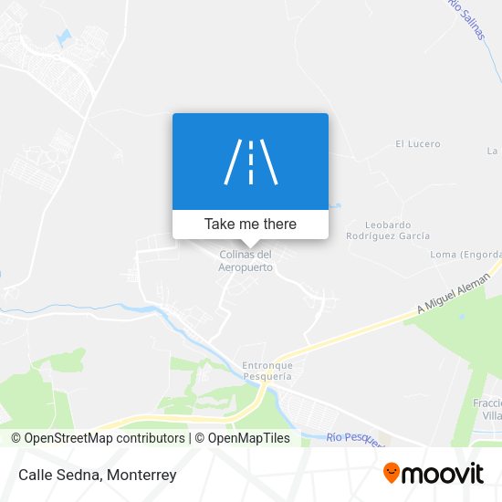 Mapa de Calle Sedna