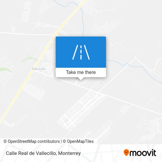 Calle Real de Vallecillo map