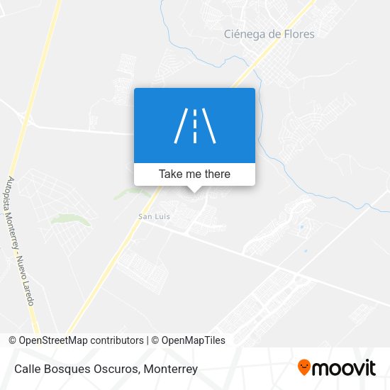 Calle Bosques Oscuros map