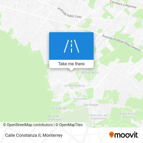 Mapa de Calle Constanza II