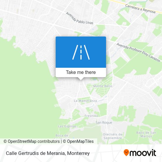 Calle Gertrudis de Merania map
