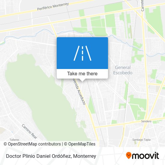 Doctor Plinio Daniel Ordóñez map