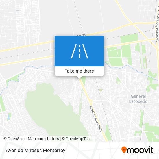 Avenida Mirasur map