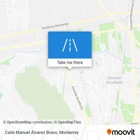 Calle Manuel Álvarez Bravo map