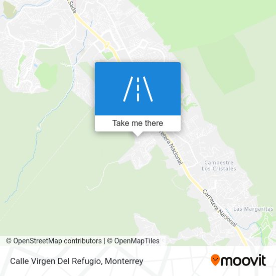 Calle Virgen Del Refugio map