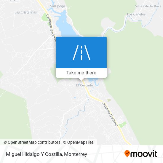 Miguel Hidalgo Y Costilla map