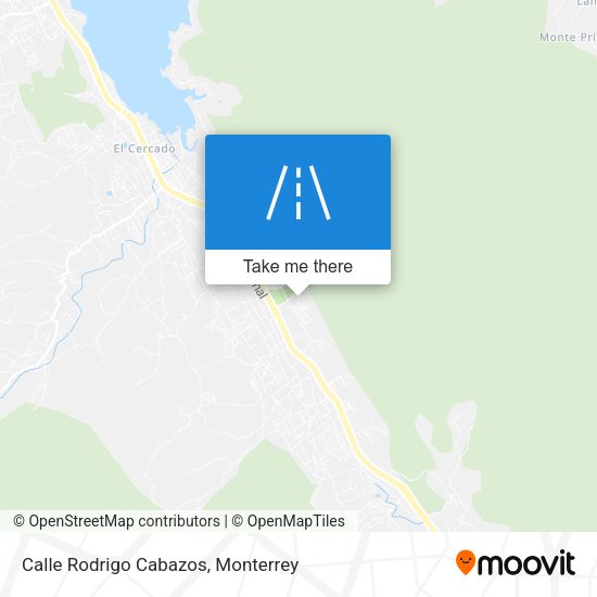 Mapa de Calle Rodrigo Cabazos
