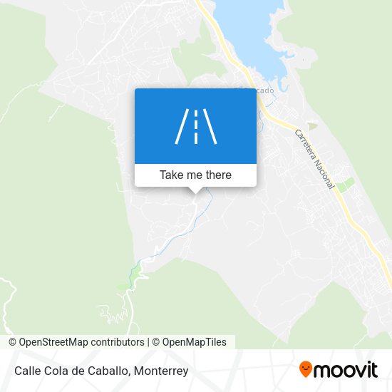 Calle Cola de Caballo map