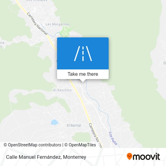 Mapa de Calle Manuel Fernández