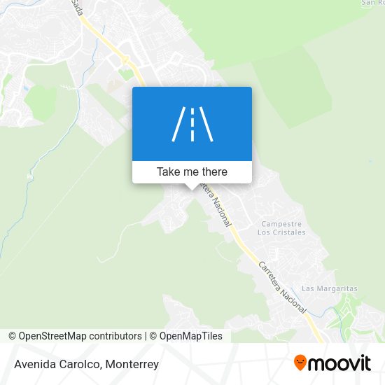 Mapa de Avenida Carolco