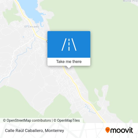 Mapa de Calle Raúl Caballero