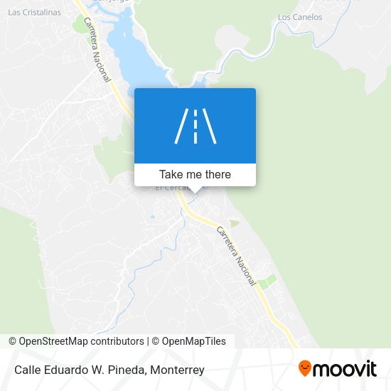 Mapa de Calle Eduardo W. Pineda