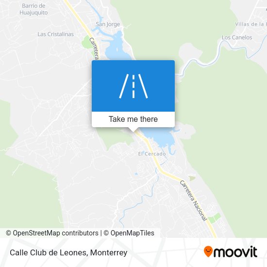 Calle Club de Leones map