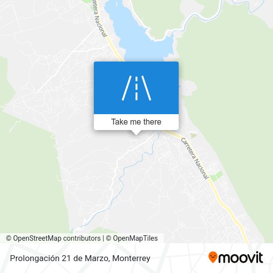 Mapa de Prolongación 21 de Marzo