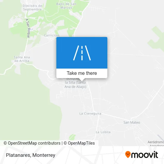 Mapa de Platanares