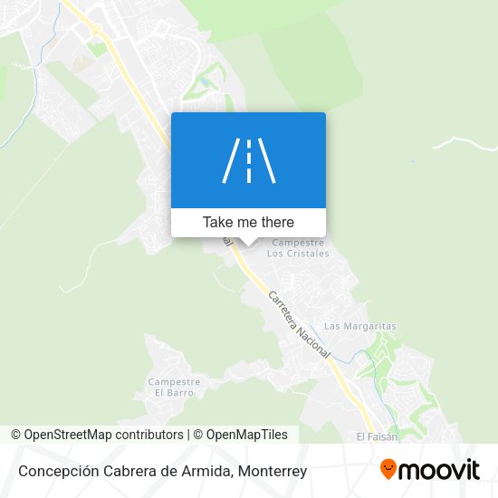 Concepción Cabrera de Armida map