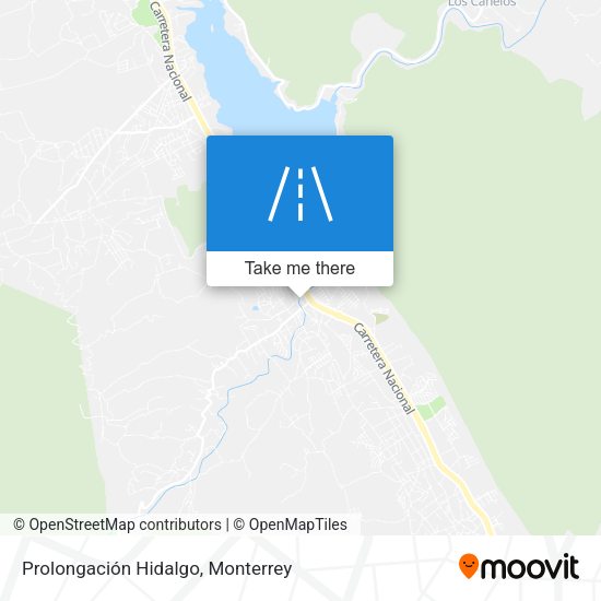 Prolongación Hidalgo map