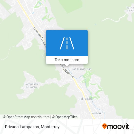 Mapa de Privada Lampazos
