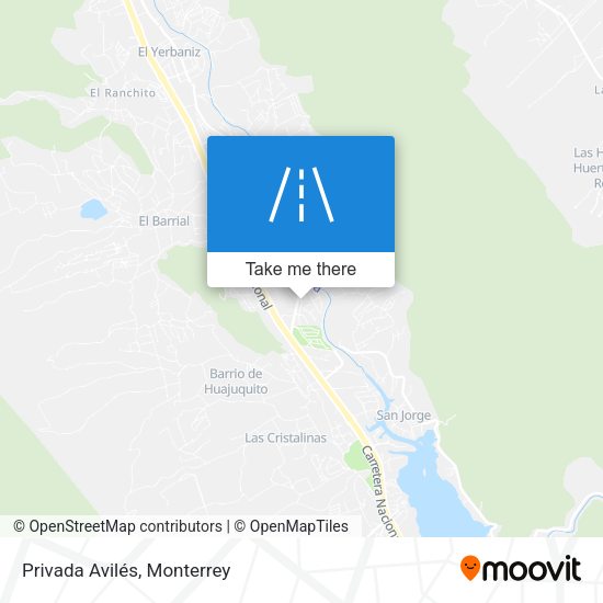 Mapa de Privada Avilés
