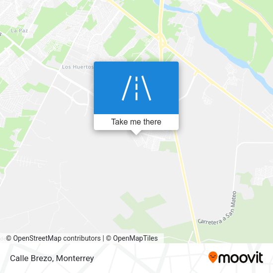 Mapa de Calle Brezo