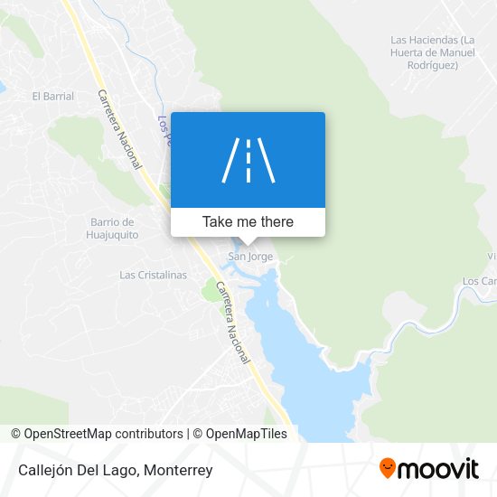 Mapa de Callejón Del Lago