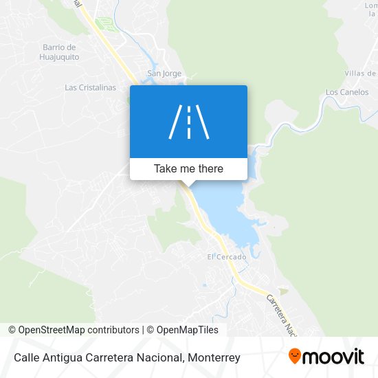 Calle Antigua Carretera Nacional map