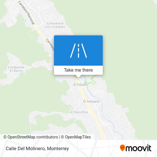 Calle Del Molinero map