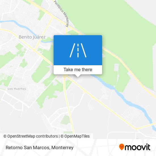 Retorno San Marcos map