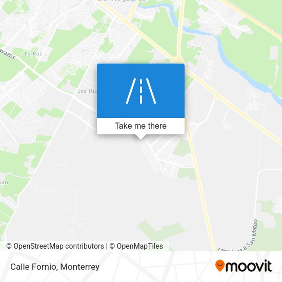 Mapa de Calle Fornio