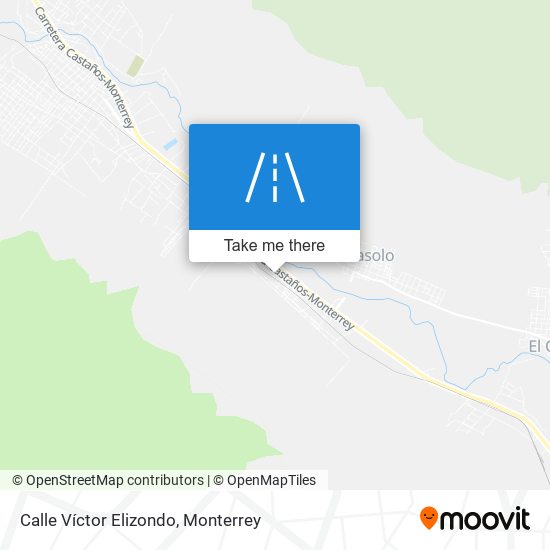 Mapa de Calle Víctor Elizondo