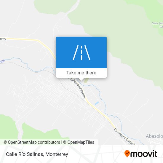 Mapa de Calle Río Salinas